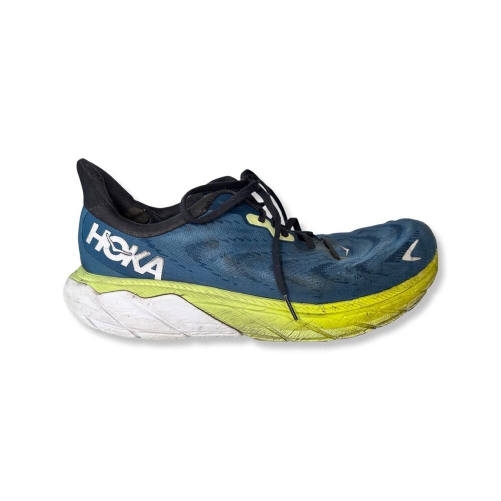 Hoka One One Arahi 6 Women’s Running Sneakers in Blue Green